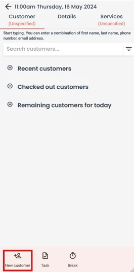 new client app